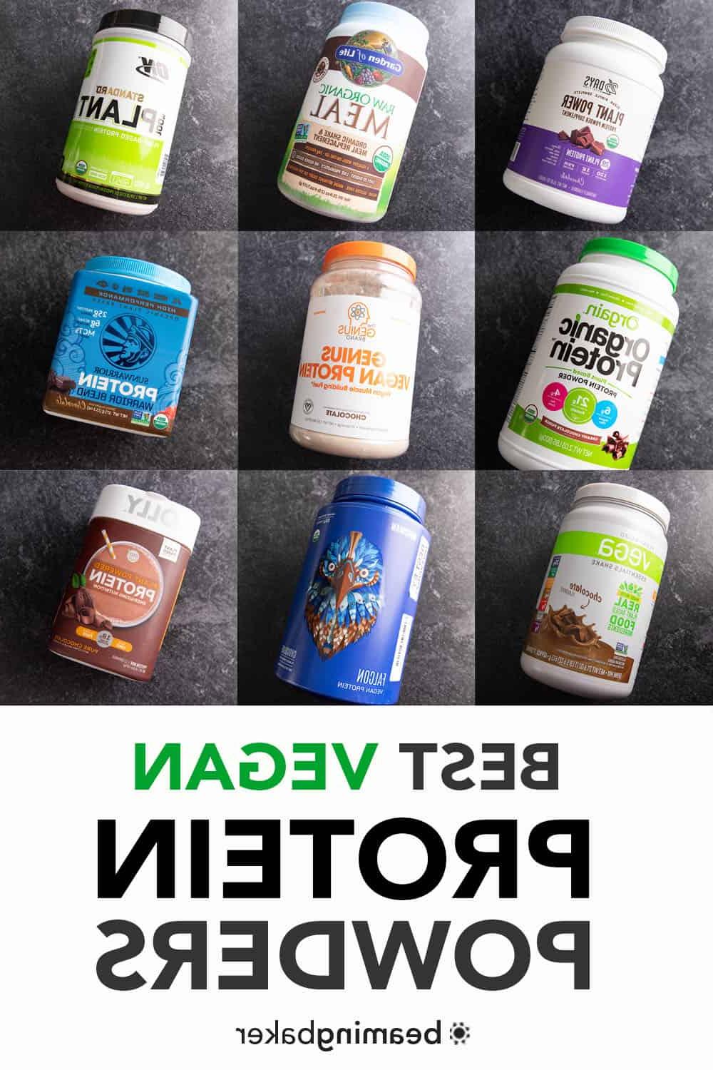 Das beste vegane Schoko-Proteinpulver – Test 2 Test der besten veganen Proteinpulver – Pin-Bild