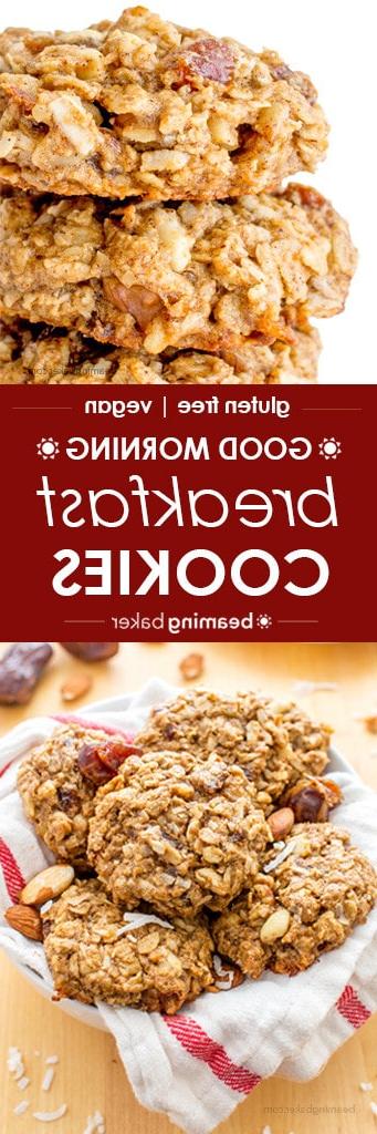 Good Morning Breakfast Cookies: Ein einfaches Rezept für Wohlfühl- und energiespendende Kekse aus ganzen Zutaten. BEAMINGBAKER.COM #vegan #glutenfrei