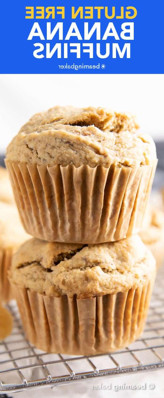Glutenfreie Bananenmuffins 5 Ein einfaches Rezept für glutenfreie Bananenmuffins, die befriedigend dicht und reichhaltig sind, mit einem Hauch von Fluffigkeit und köstlichem, mittelsüßem Bananengeschmack. #GlutenFree #Banana #Muffins | Rezept auf BeamingBaker.com