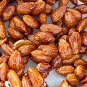 3-Zutaten Einfaches Paleo Kandierte Mandeln Rezept (Vegan, Gesund) 7 Rezeptbild für Paleo & Vegane Kandierte Mandeln