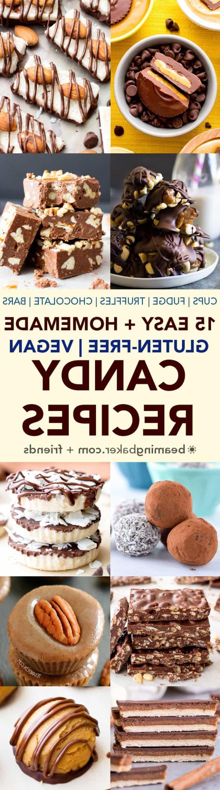 15 einfache glutenfreie vegane Süßigkeiten Rezepte: Eine köstliche Sammlung der leckersten selbstgemachten Süßigkeiten-Rezepte, um Ihren süßen Zahn zu stillen! #Vegan #Glutenfrei #Milchfrei #Paleo #Süßigkeiten #Dessert | BeamingBaker.com