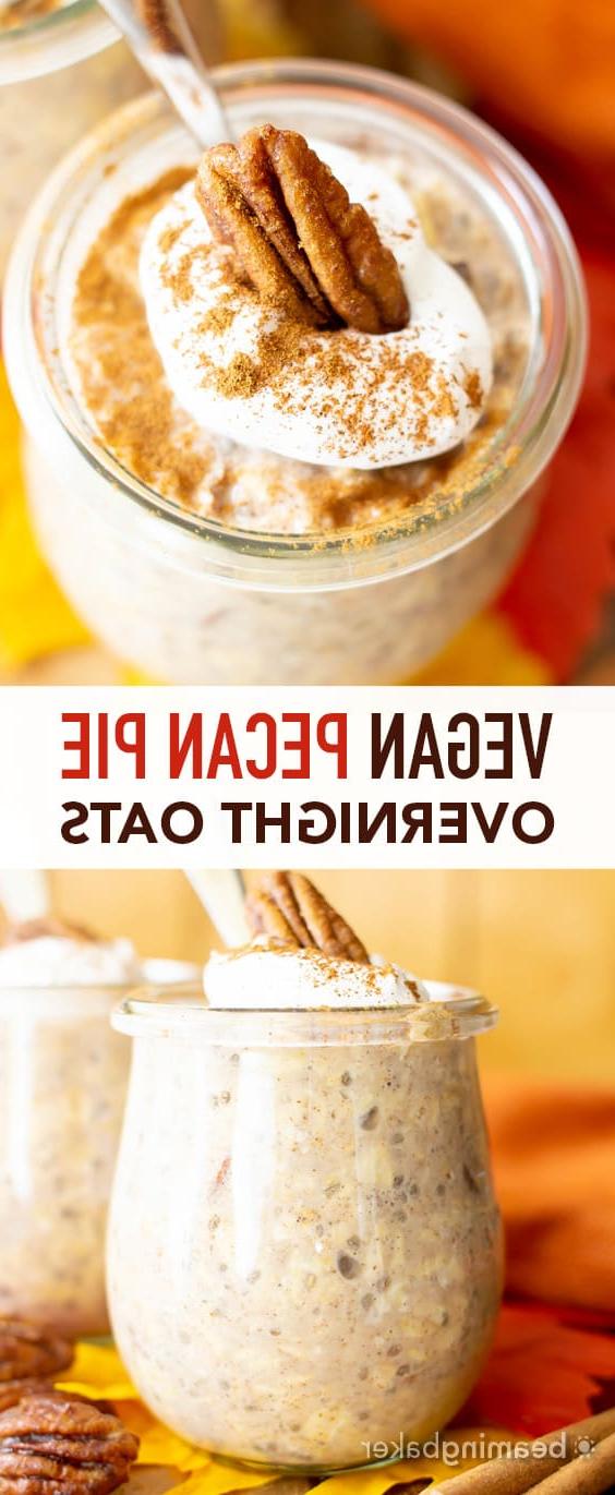 Pekannusskuchen Vegane Overnight Oats Rezept Pin auf Pinterest