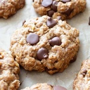 Meine Lieblings vegane Haferflocken-Schoko-Chip-Cookies! 7 Vegane Hafer-Schoko-Kekse im Fokus