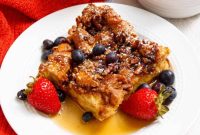 Effortless Brioche French Toast Bake