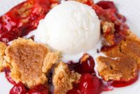 Easy Three Ingredient Cherry Dump Cake