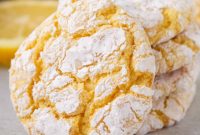 Fluffy Lemon Cloud Cookies