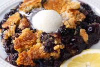 Easy 5-Ingredient Blueberry Dump Cake