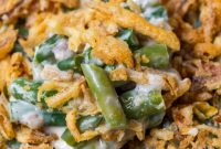 Holiday-Sized Green Bean Casserole