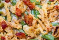Smoky Bacon Green Bean Bake