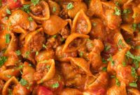 The Ultimate One-Pot Cheesy Taco Pasta