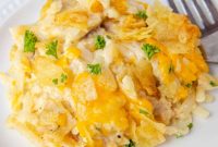 Crispy Chip-Topped Hash Brown Chicken Casserole