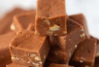 Secret Ingredient Chocolate Pecan Fudge