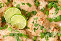 Easy One Pan Coconut Lime Chicken
