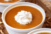 Creamy Baked Pumpkin Custard