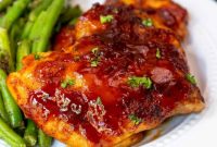 Mouthwatering Oven Baked BBQ Boneless Chicken Thighs