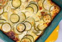 Savory Zucchini Egg Bake
