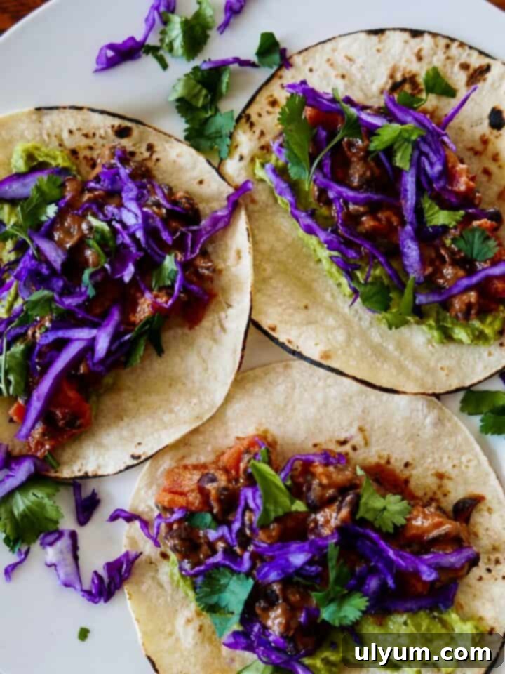 27 Stress-Free Sunday Meals 27 Refried Black Bean and Cheese Tacos