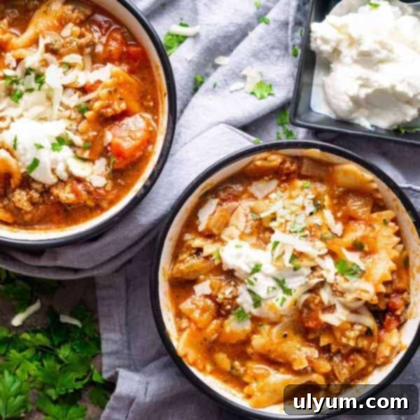 27 Stress-Free Sunday Meals 5 Hearty Lasagna Soup