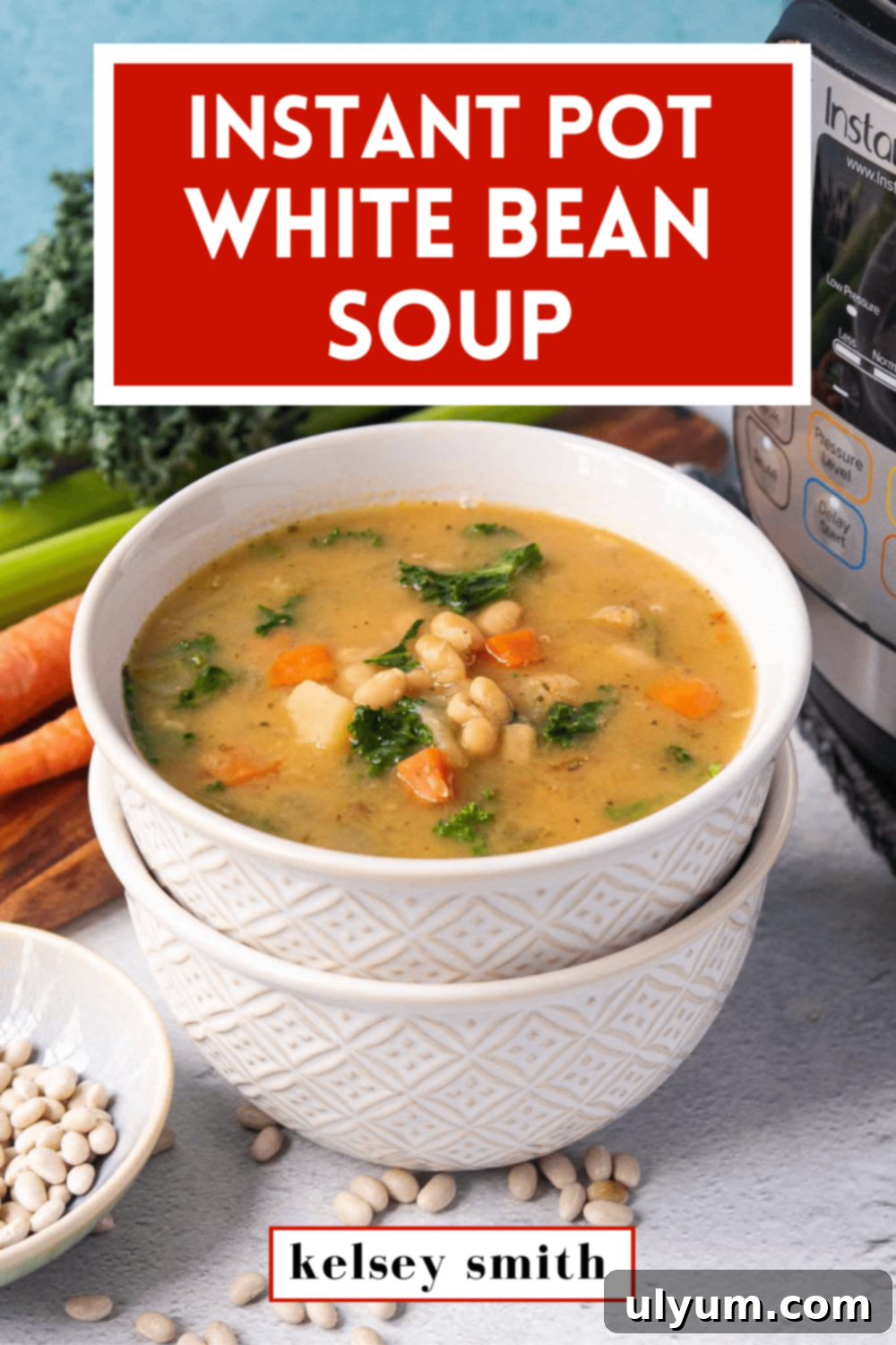 Instant Pot White Bean Soup.