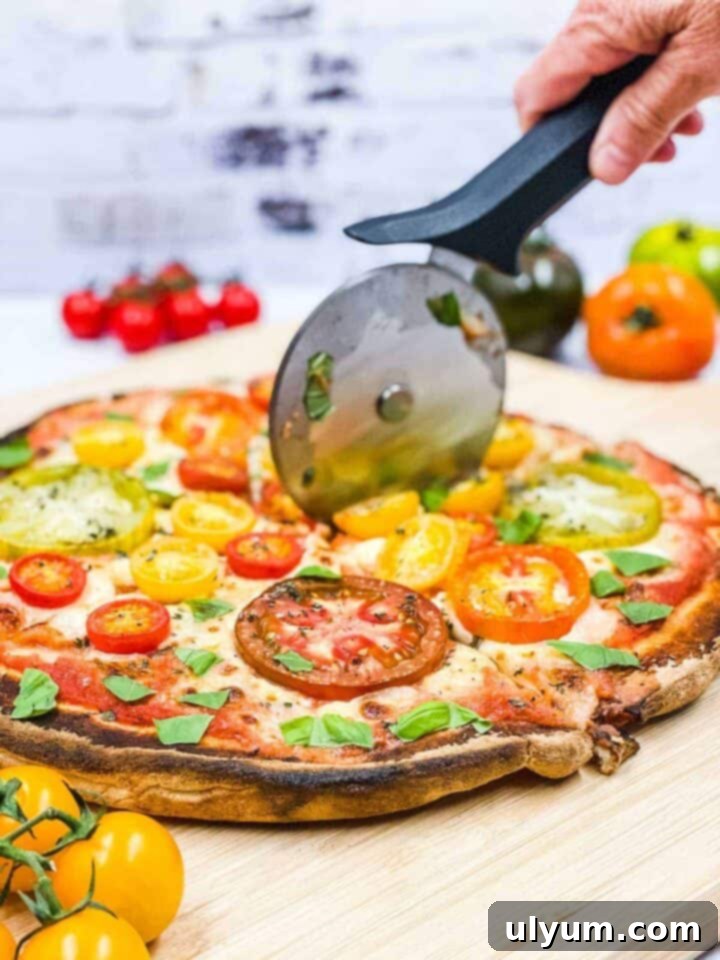 Classic Tomato Pizza, the ultimate comfort food