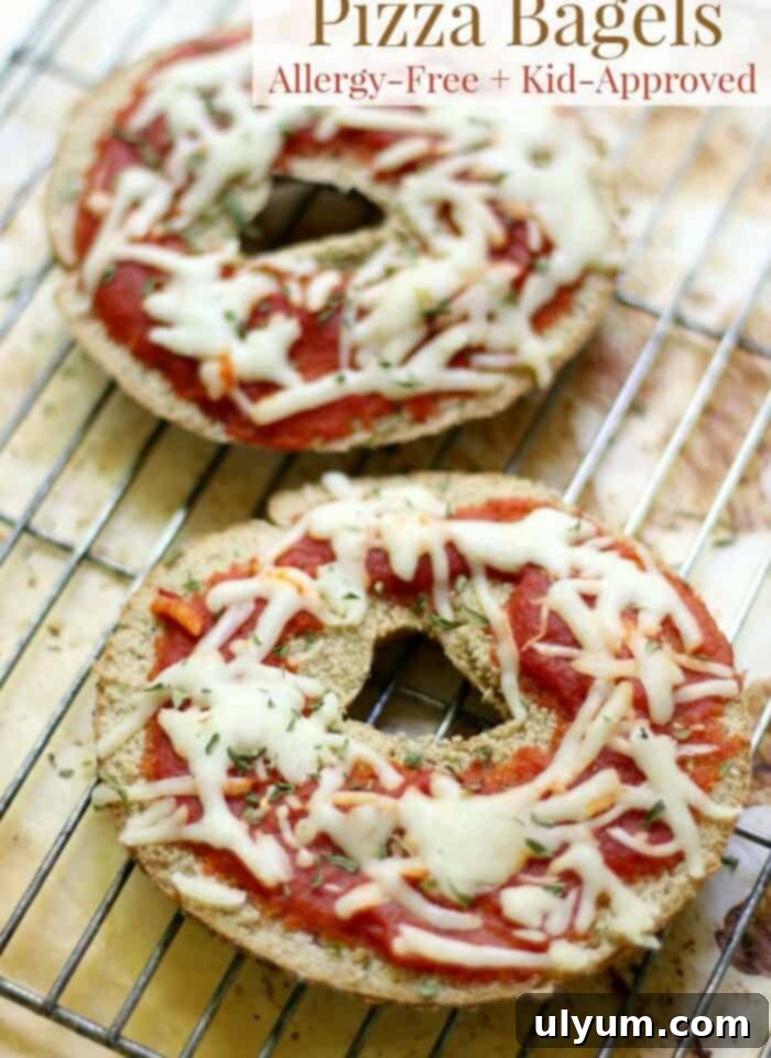 Gluten-Free and Vegan Pizza Bagels