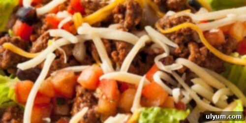 The Best Easy Taco Salad Recipe with Doritos and Thousand Island dressing