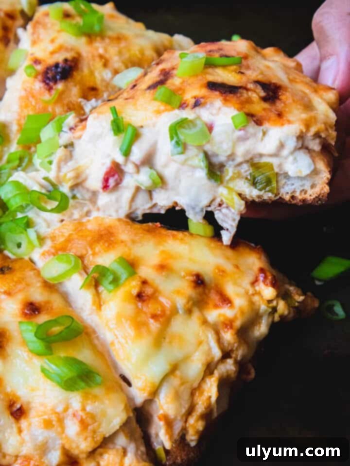 Gooey and melty Crab Rangoon Pizza