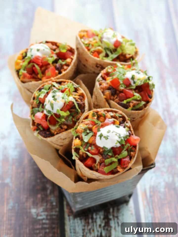 Creative Taco Cones for a fun taco night