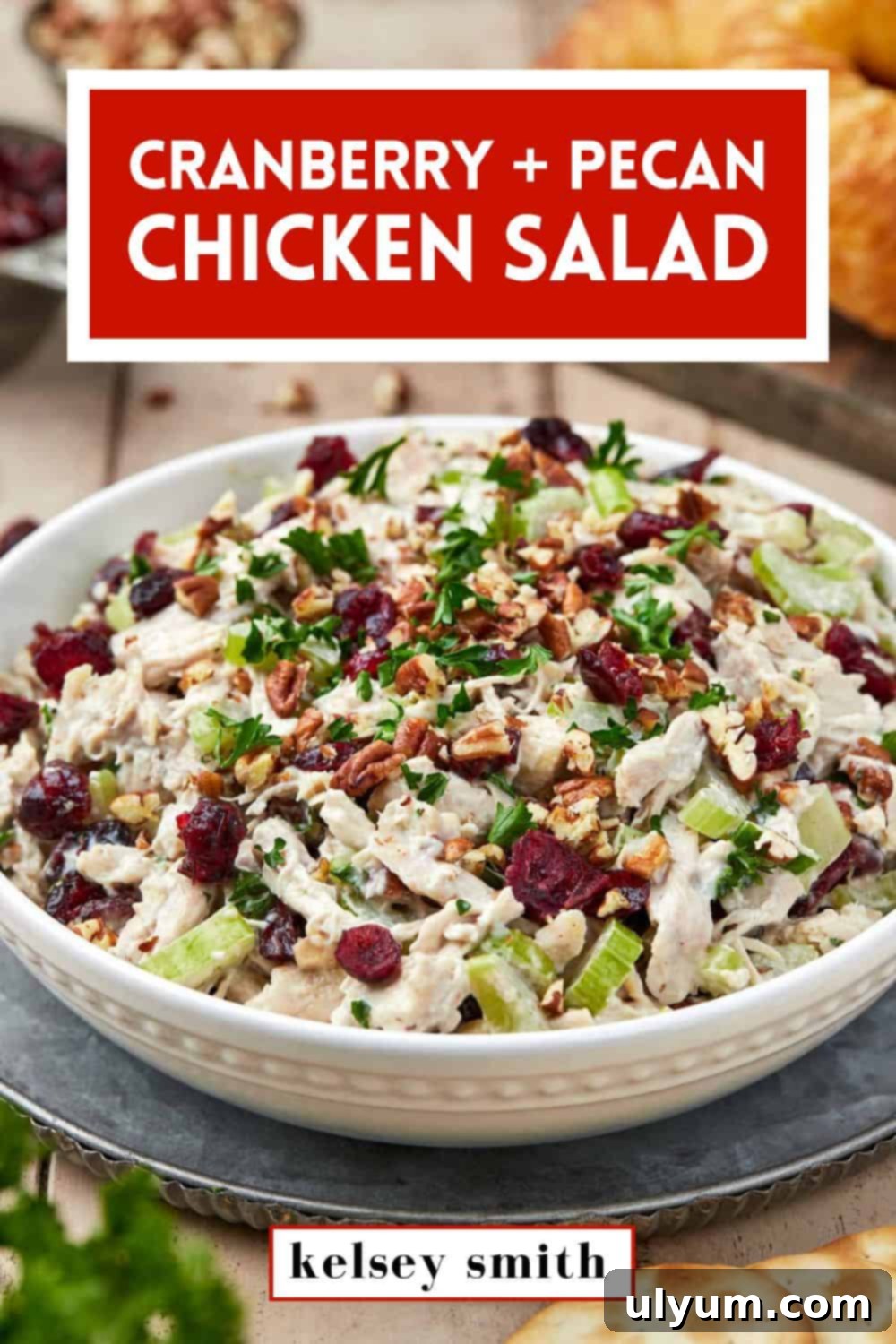 Cranberry Pecan Chicken Delight 13 Cranberry Pecan Chicken Salad with Rotisserie Chicken
