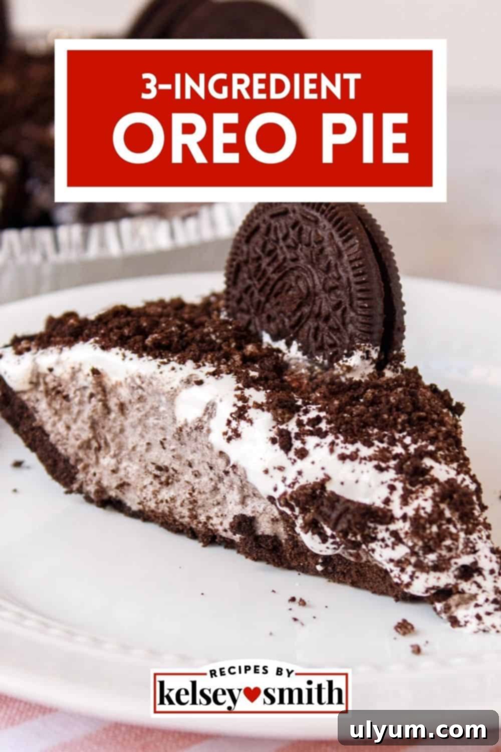No-Bake 3-Ingredient Oreo Dream 11 3-Ingredient Oreo Pie