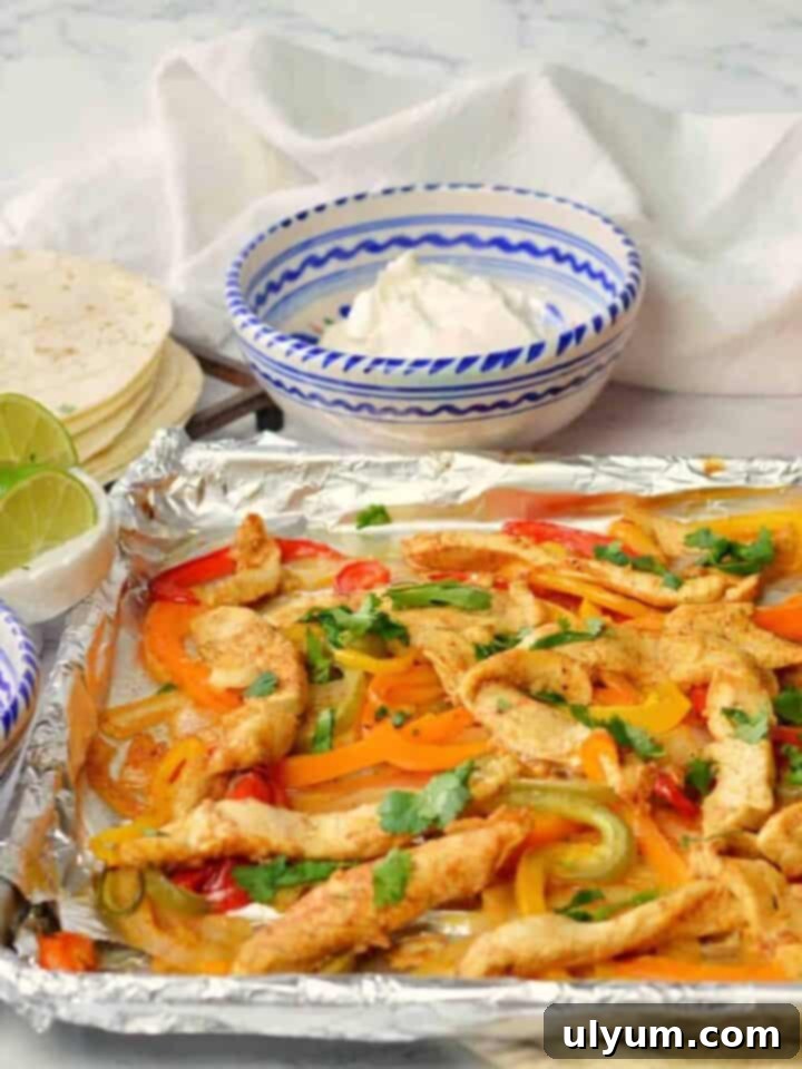 41 Easy Sheet Pan Dinner Ideas 6 Sheet Pan Chicken Fajitas