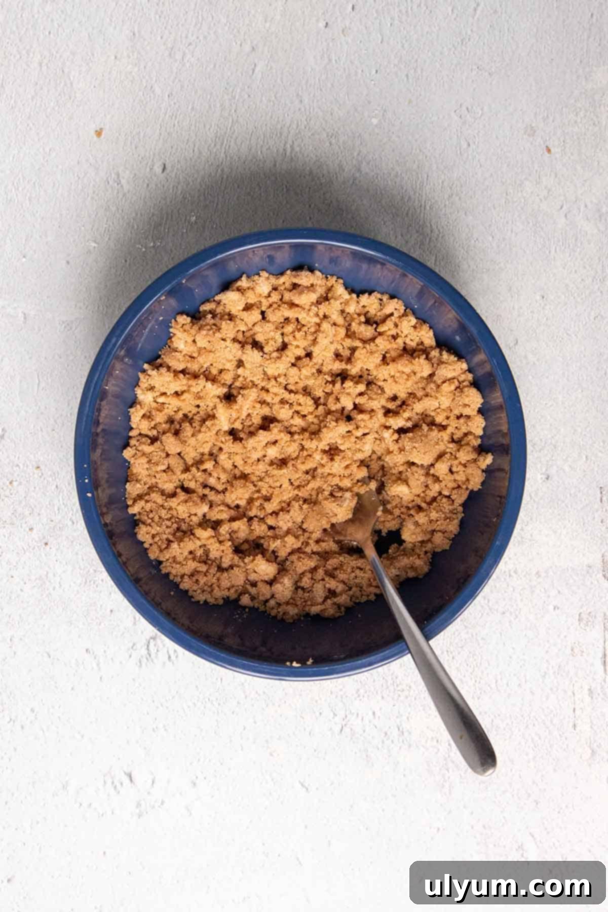 Effortless Blueberry Morning Crumble 7 Coffee cake streusel topping