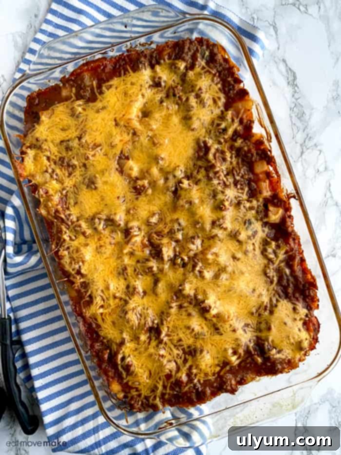 15 Hearty Homestyle Hamburger Casserole Recipes 12 Sloppy Joe Hash Brown Casserole with ground beef and potatoes