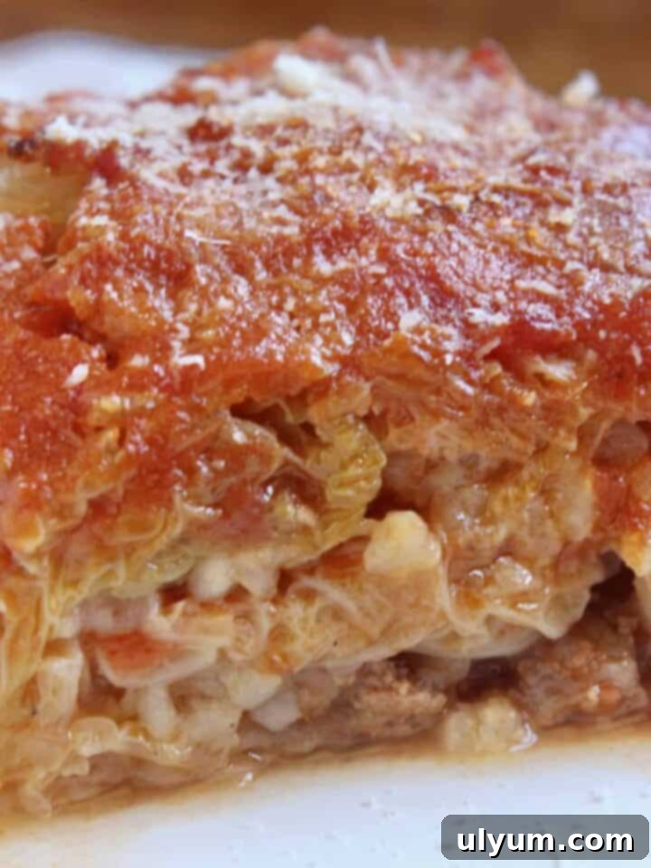 15 Hearty Homestyle Hamburger Casserole Recipes 17 Cabbage Casserole with ground beef and cabbage layers