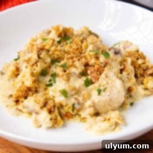 Instant Pot Chicken Stuffing Casserole
