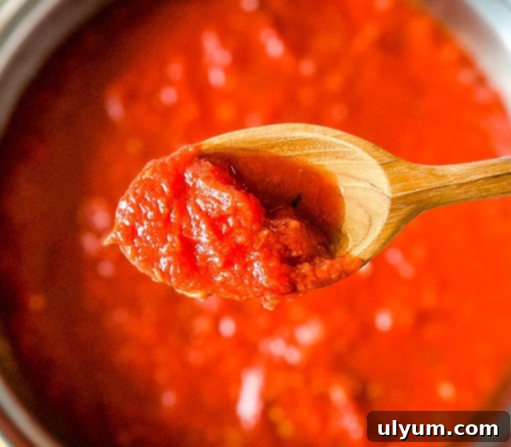 Hearty Marinara Sauce