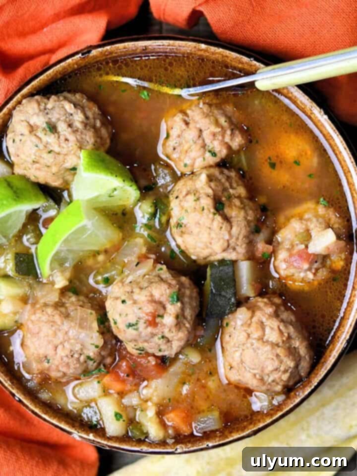 Effortless Frozen Meatball Meals 17 Ways 6 Hearty Instant Pot Meatball Soup with vegetables and frozen meatballs.
