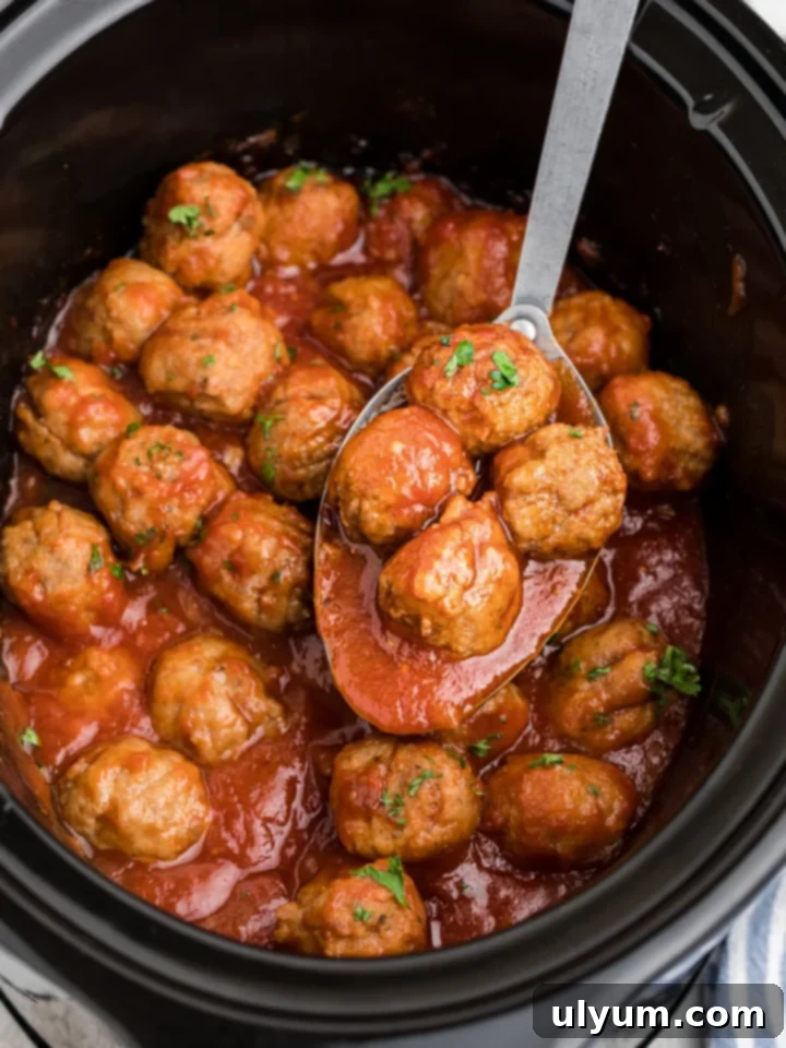 Effortless Frozen Meatball Meals 17 Ways 10 Slow Cooker Beer Meatballs with a rich, savory glaze.