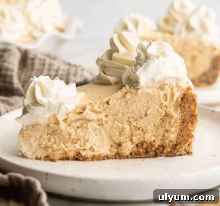 No-Bake Peanut Butter Pie with Graham Cracker Crust