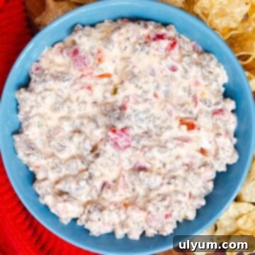 Cream cheese sausage dip