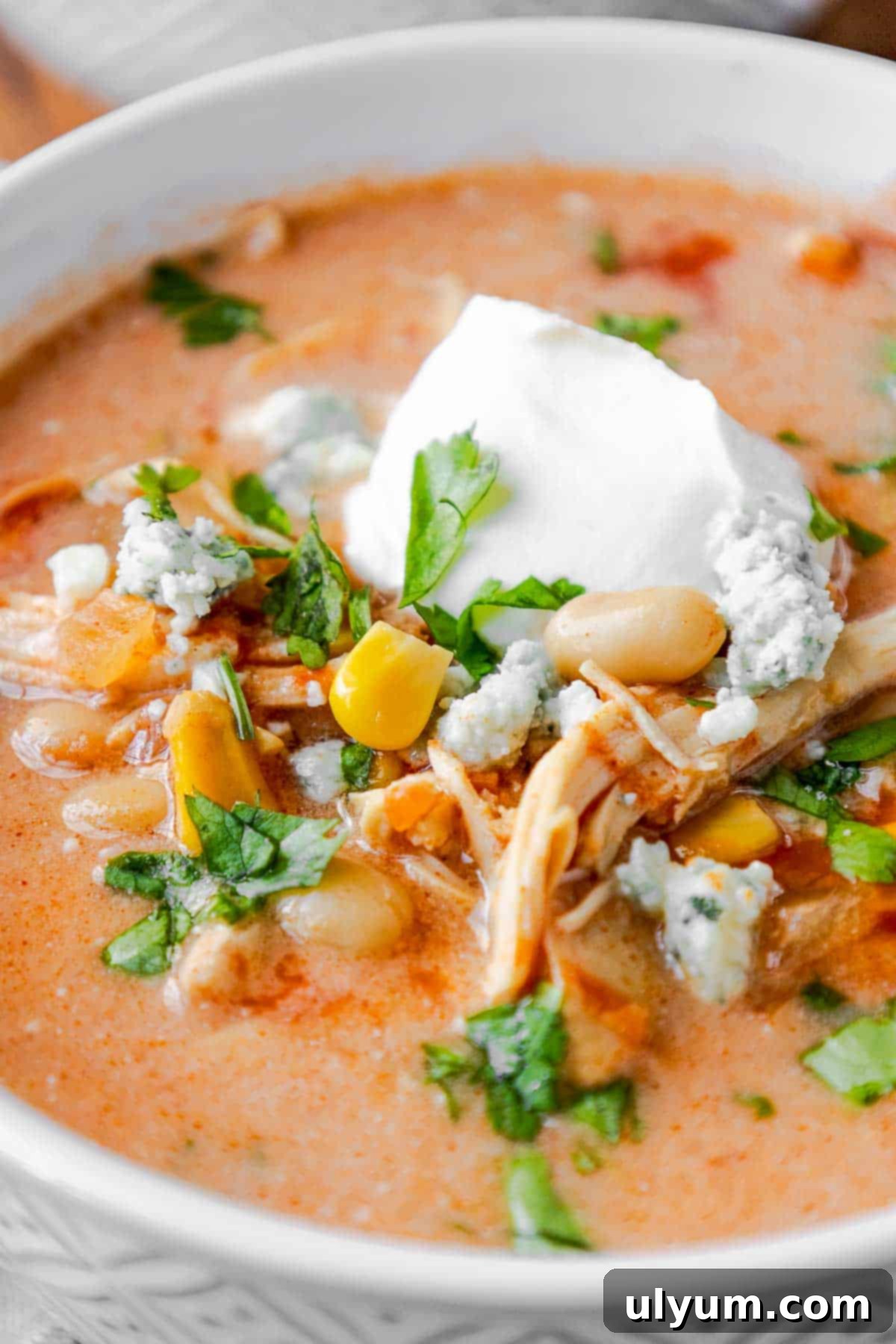 Buffalo Chicken Chili