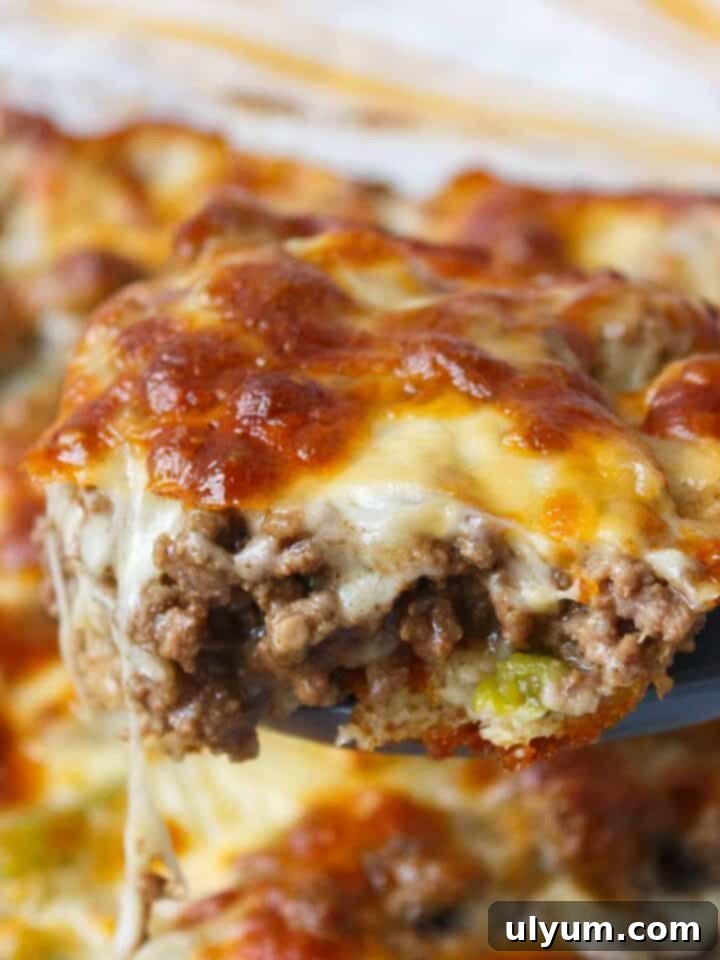 Philly cheesesteak casserole