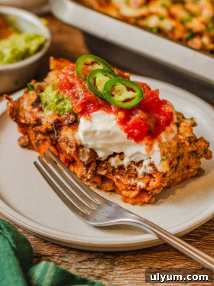 Frito Taco Bake with melted cheese.
