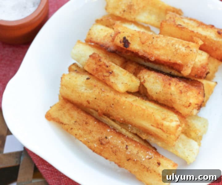 Score Big: 48 Instant Pot & Slow Cooker Game Day Eats 27 Instant Pot Cassava Fries, a Paleo and AIP-friendly snack.