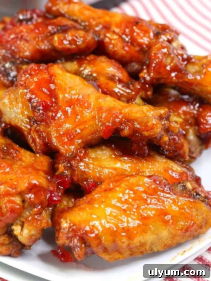 Score Big: 48 Instant Pot & Slow Cooker Game Day Eats 34 Jalapeño BBQ Wings, spicy and flavorful chicken wings.