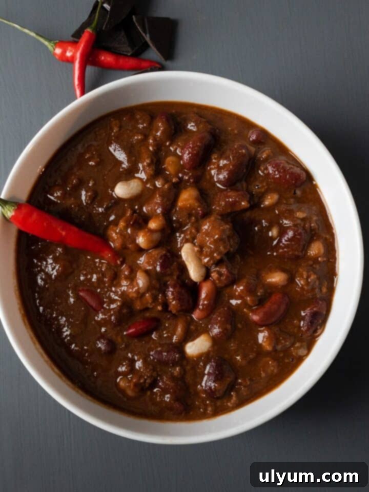 Instant Pot Smoky Chili con Carne, a hot and smoky variation.