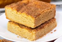 Effortless Snickerdoodle Bars