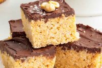 Chocolate Peanut Butter Crispy Bites