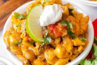 Taco Mac & Cheese Skillet